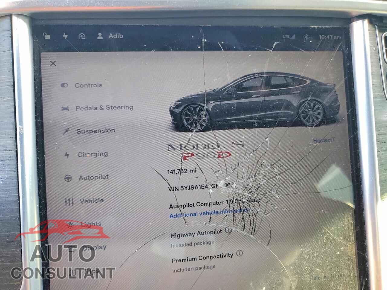 TESLA MODEL S 2016 - 5YJSA1E47GF131672