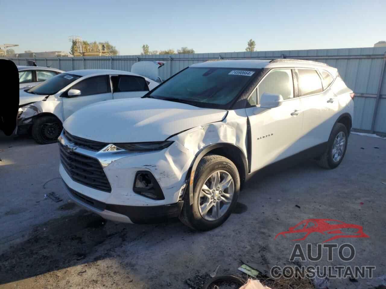 CHEVROLET BLAZER 2022 - 3GNKBDRS5NS139563