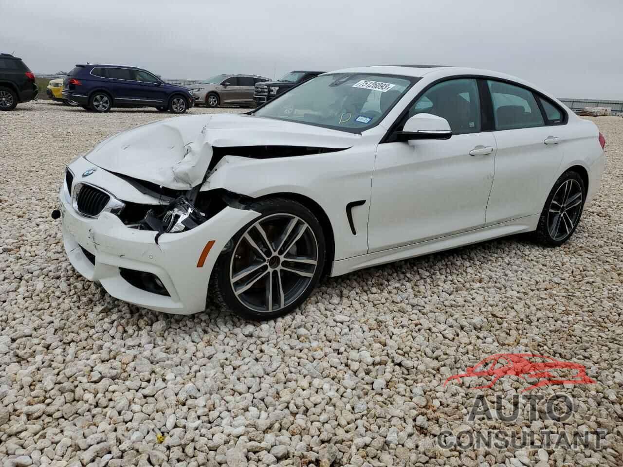 BMW 4 SERIES 2019 - WBA4J5C54KBM66702