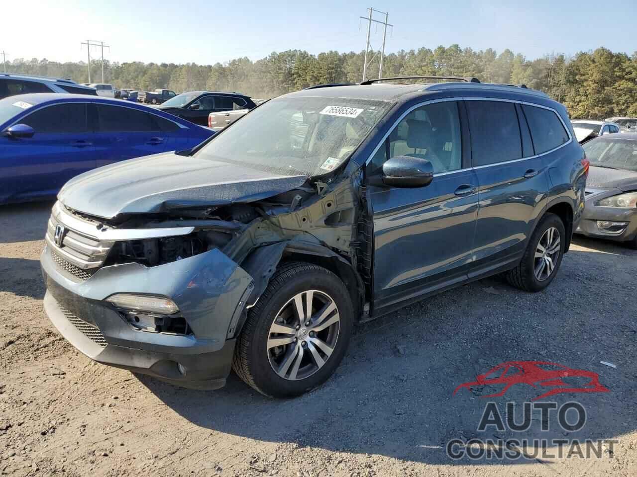 HONDA PILOT 2017 - 5FNYF5H76HB034439