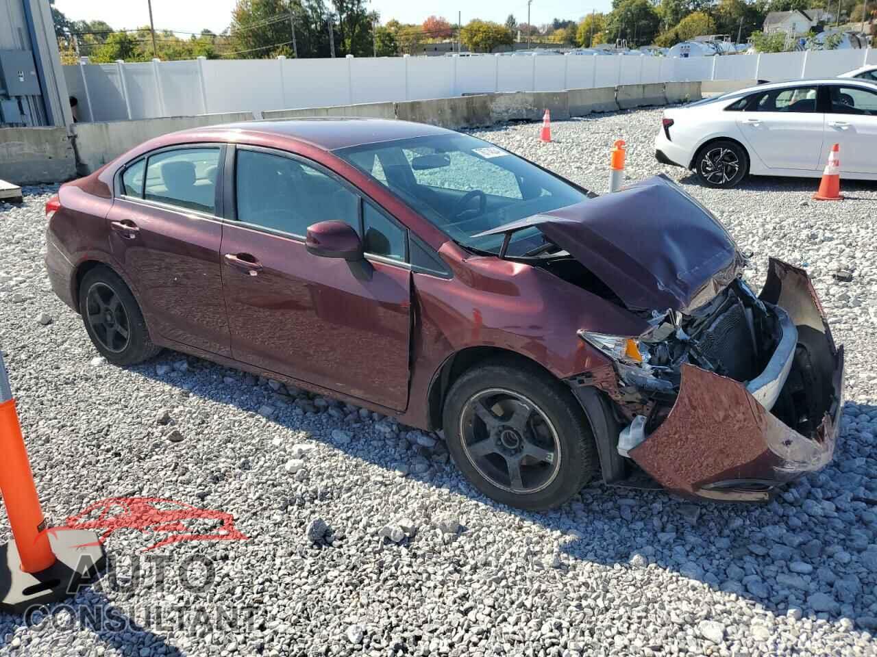 HONDA CIVIC 2013 - 19XFB2F52DE290497