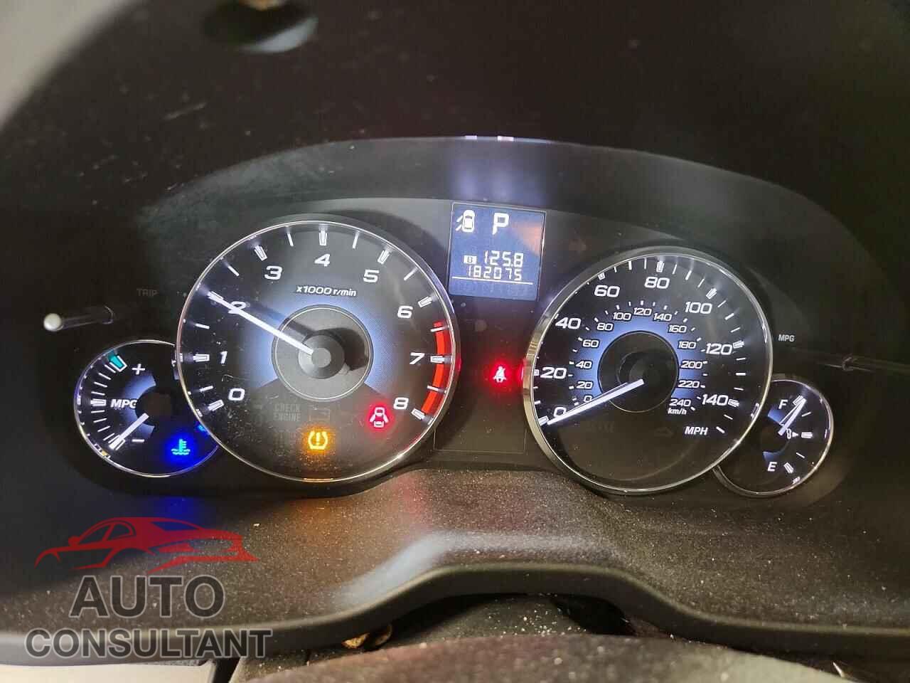 SUBARU OUTBACK 2011 - 4S4BRCCC2B3365461
