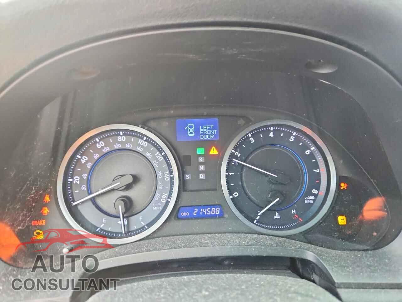 LEXUS IS 2011 - JTHBF5C28B5152002