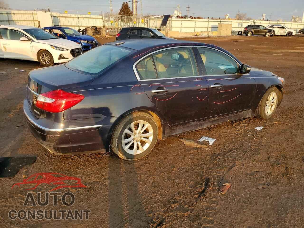 HYUNDAI GENESIS 2012 - KMHGC4DD3CU203368
