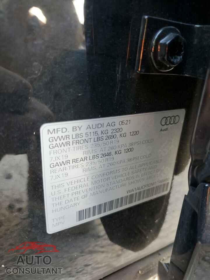 AUDI Q3 2021 - WA1AUCF32M1146860