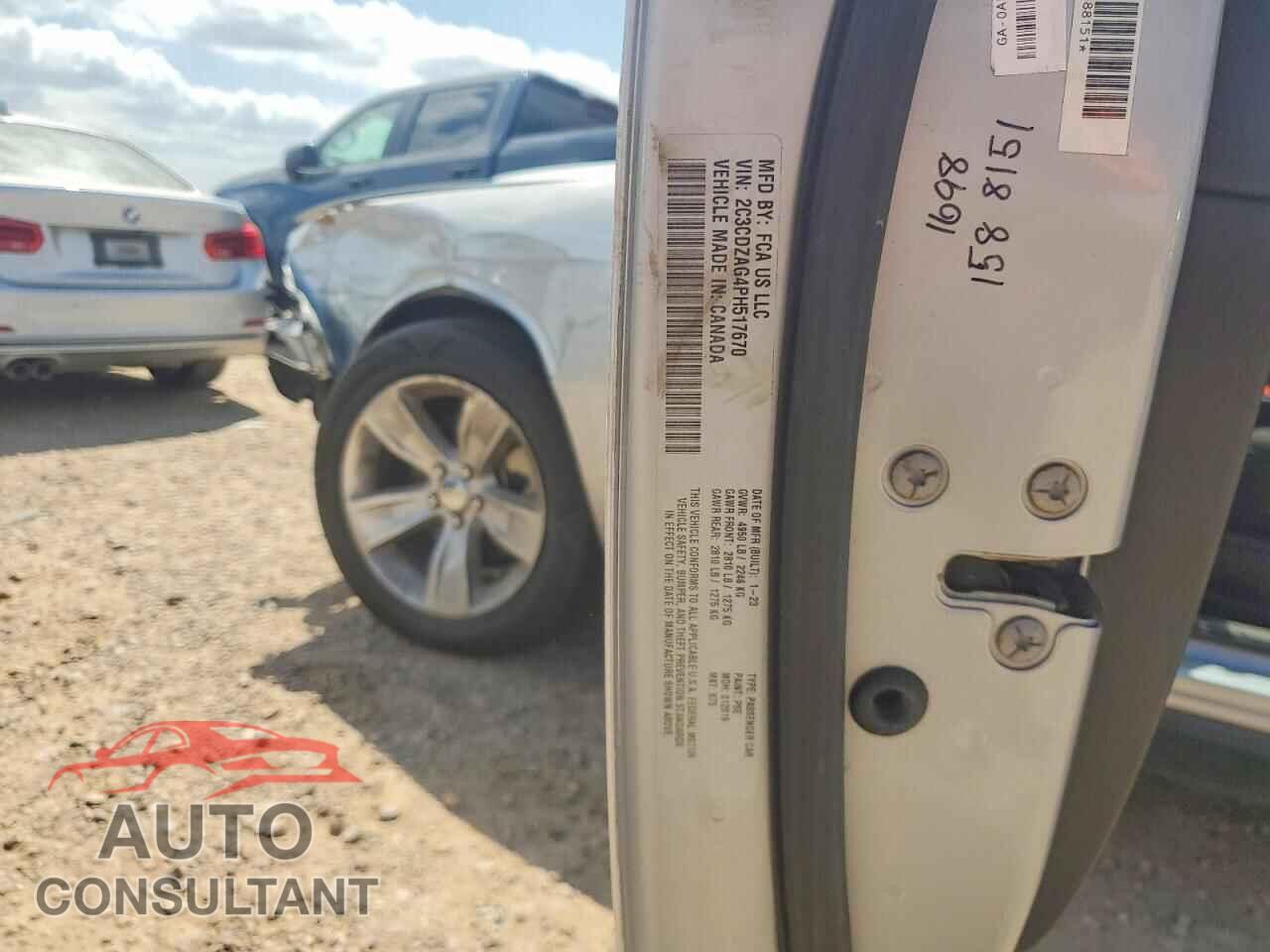 DODGE CHALLENGER 2023 - 2C3CDZAG4PH517670