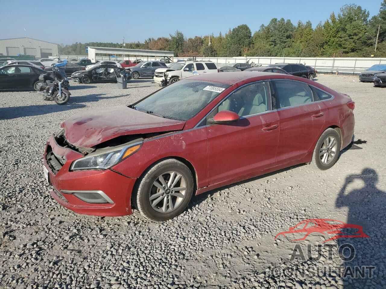 HYUNDAI SONATA 2017 - 5NPE24AF9HH547180