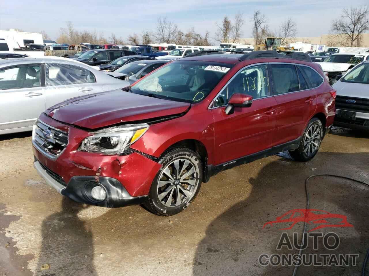 SUBARU OUTBACK 2016 - 4S4BSANC7G3359846