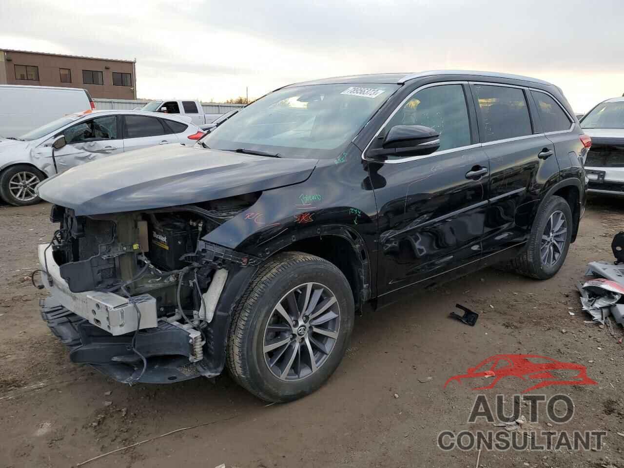 TOYOTA HIGHLANDER 2017 - 5TDJZRFH3HS422039