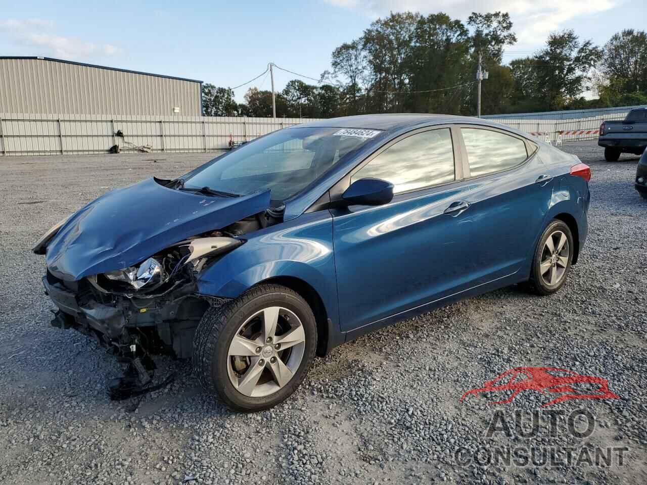 HYUNDAI ELANTRA 2013 - KMHDH4AE2DU972009