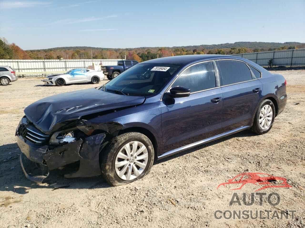 VOLKSWAGEN PASSAT 2013 - 1VWAH7A34DC100618