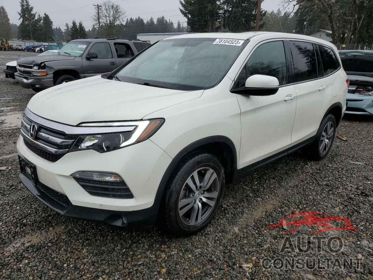 HONDA PILOT 2017 - 5FNYF6H75HB062934