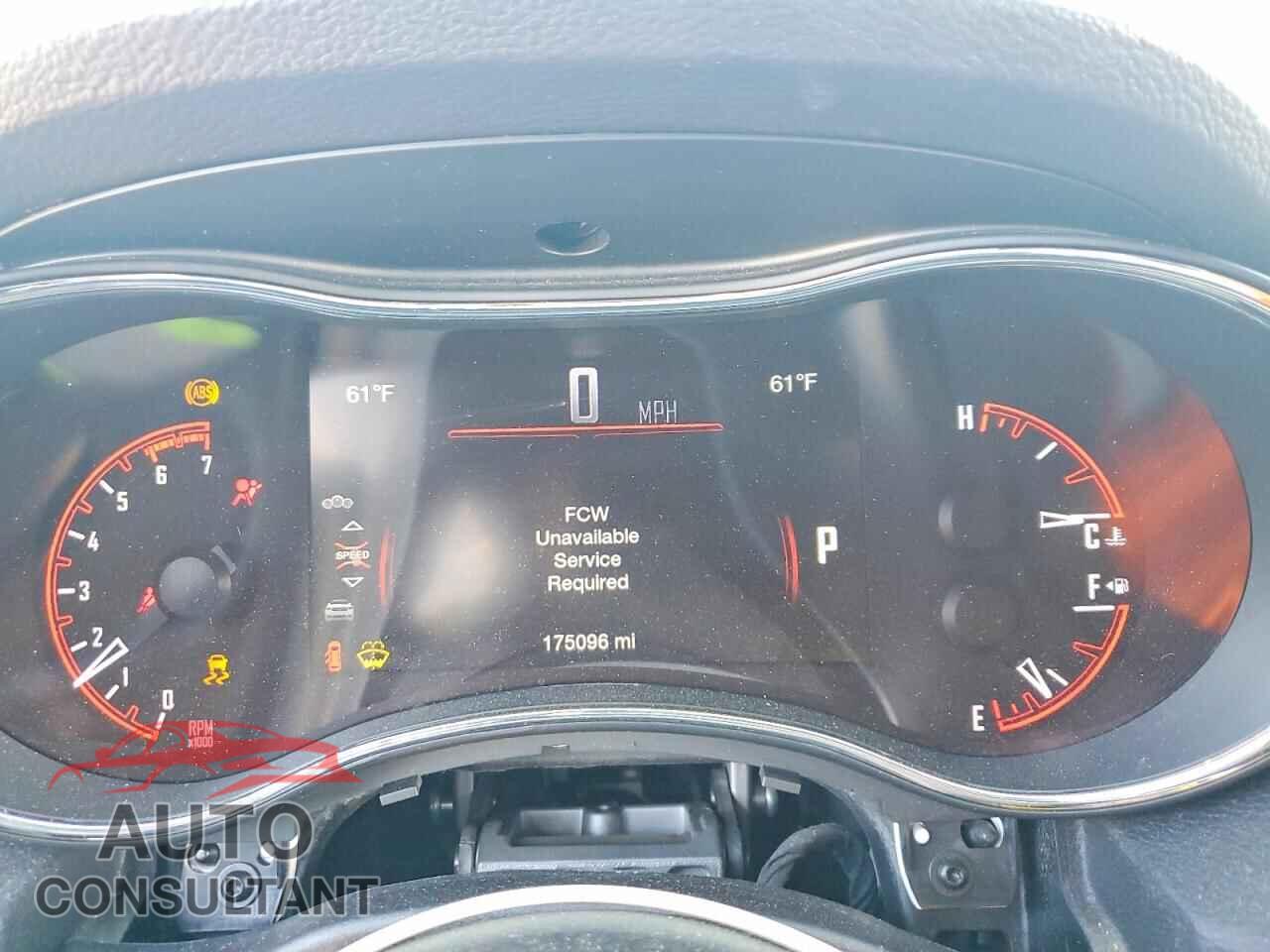 DODGE DURANGO 2017 - 1C4SDHCT0HC805735