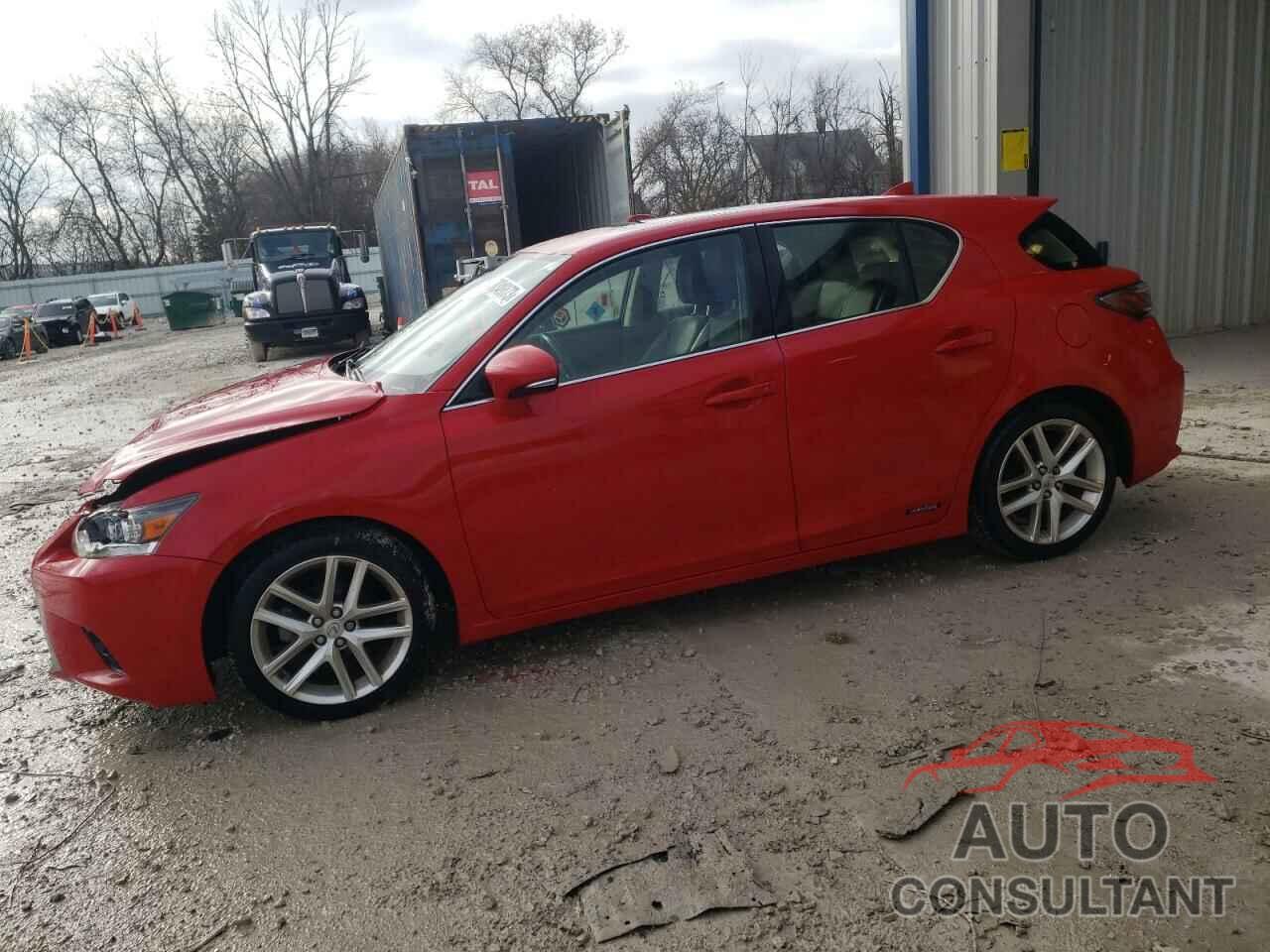LEXUS CT 200 2017 - JTHKD5BHXH2301337