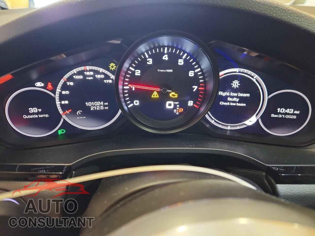 PORSCHE CAYENNE 2021 - WP1AA2AY7MDA05582