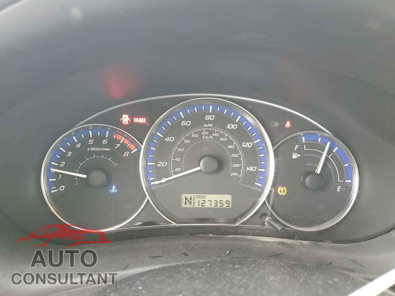 SUBARU FORESTER 2012 - JF2SHBBC9CH425566