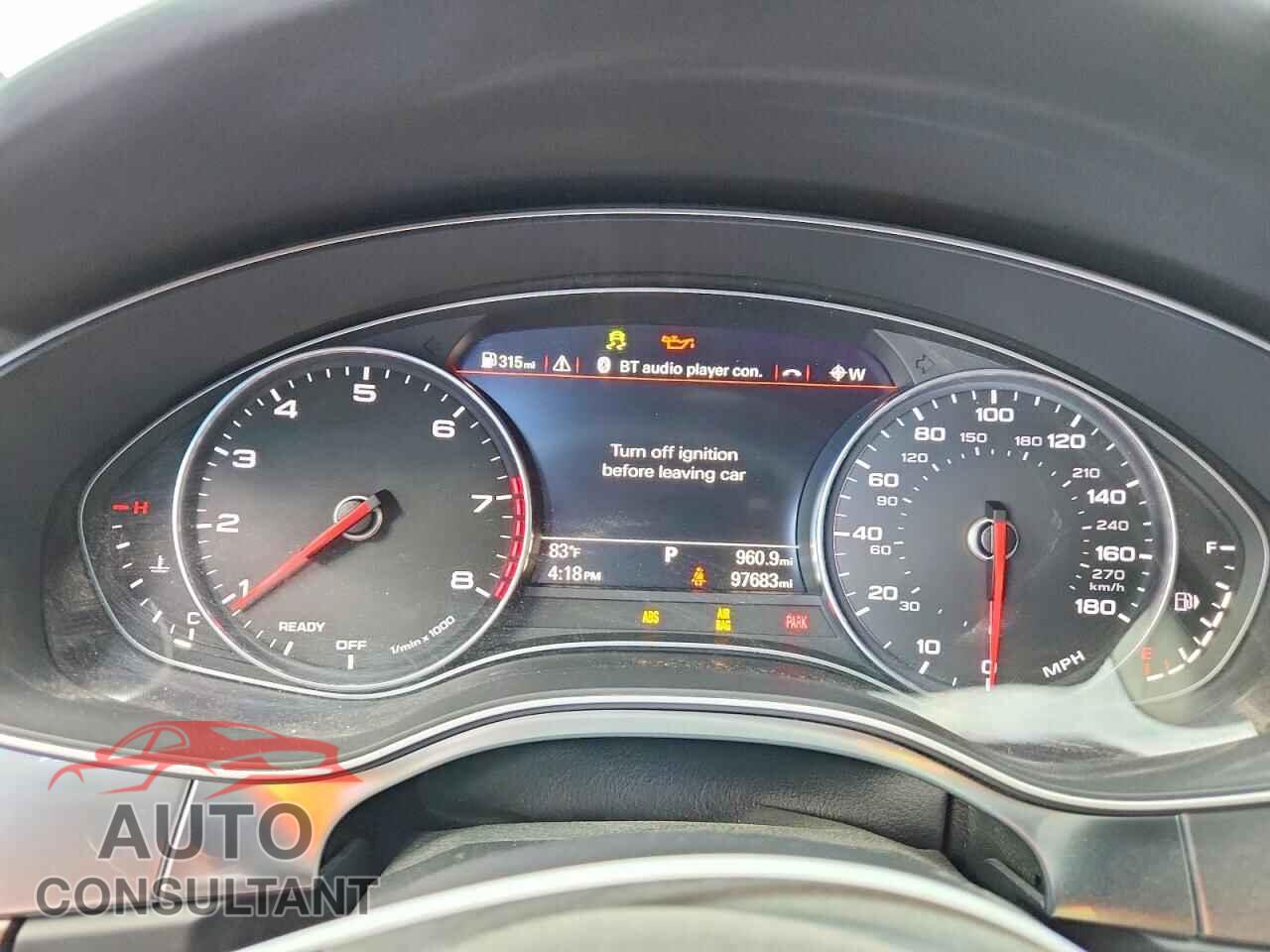 AUDI A6 2016 - WAUGFAFC2GN179219