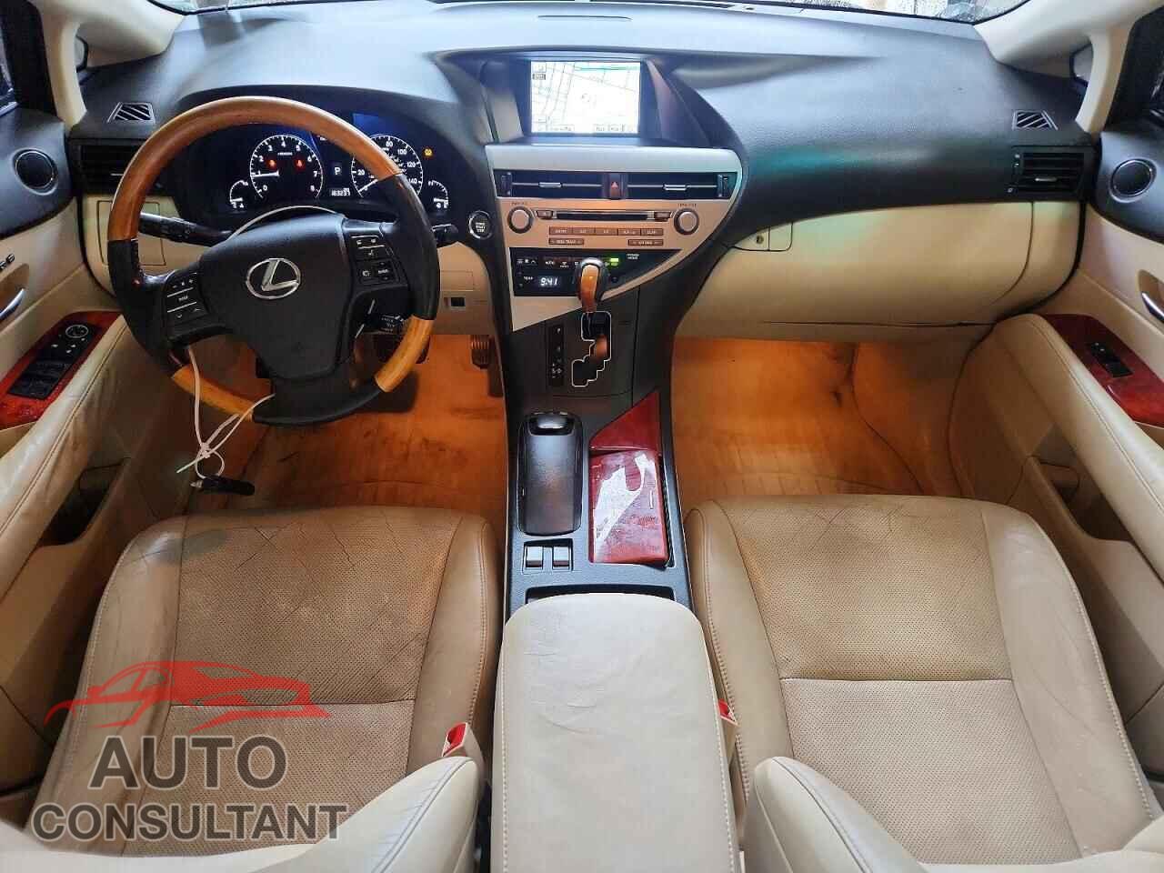LEXUS RX350 2012 - 2T2BK1BA9CC134980