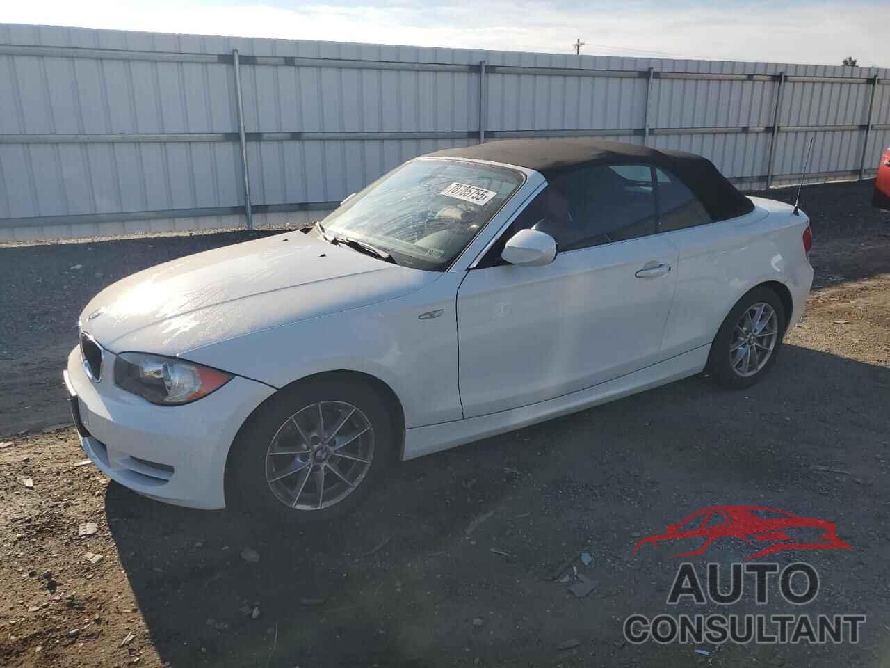 BMW 1 SERIES 2011 - WBAUN1C58BVH82747