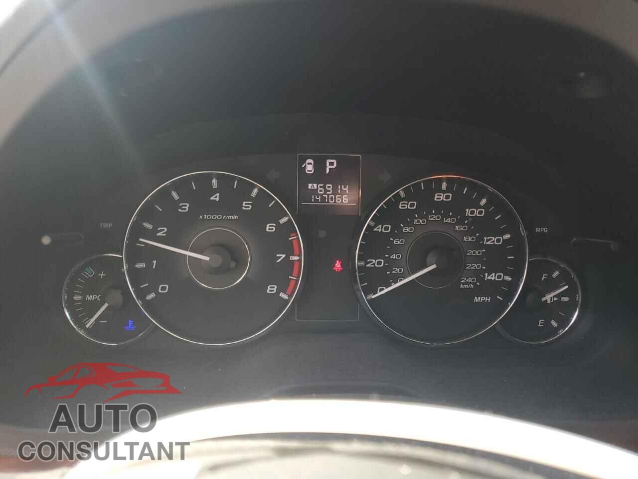 SUBARU OUTBACK 2012 - 4S4BRCLC9C3205143