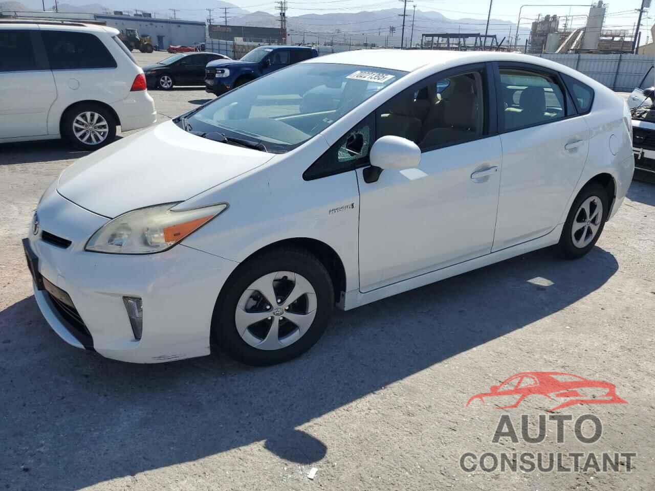 TOYOTA PRIUS 2013 - JTDKN3DUXD5655039