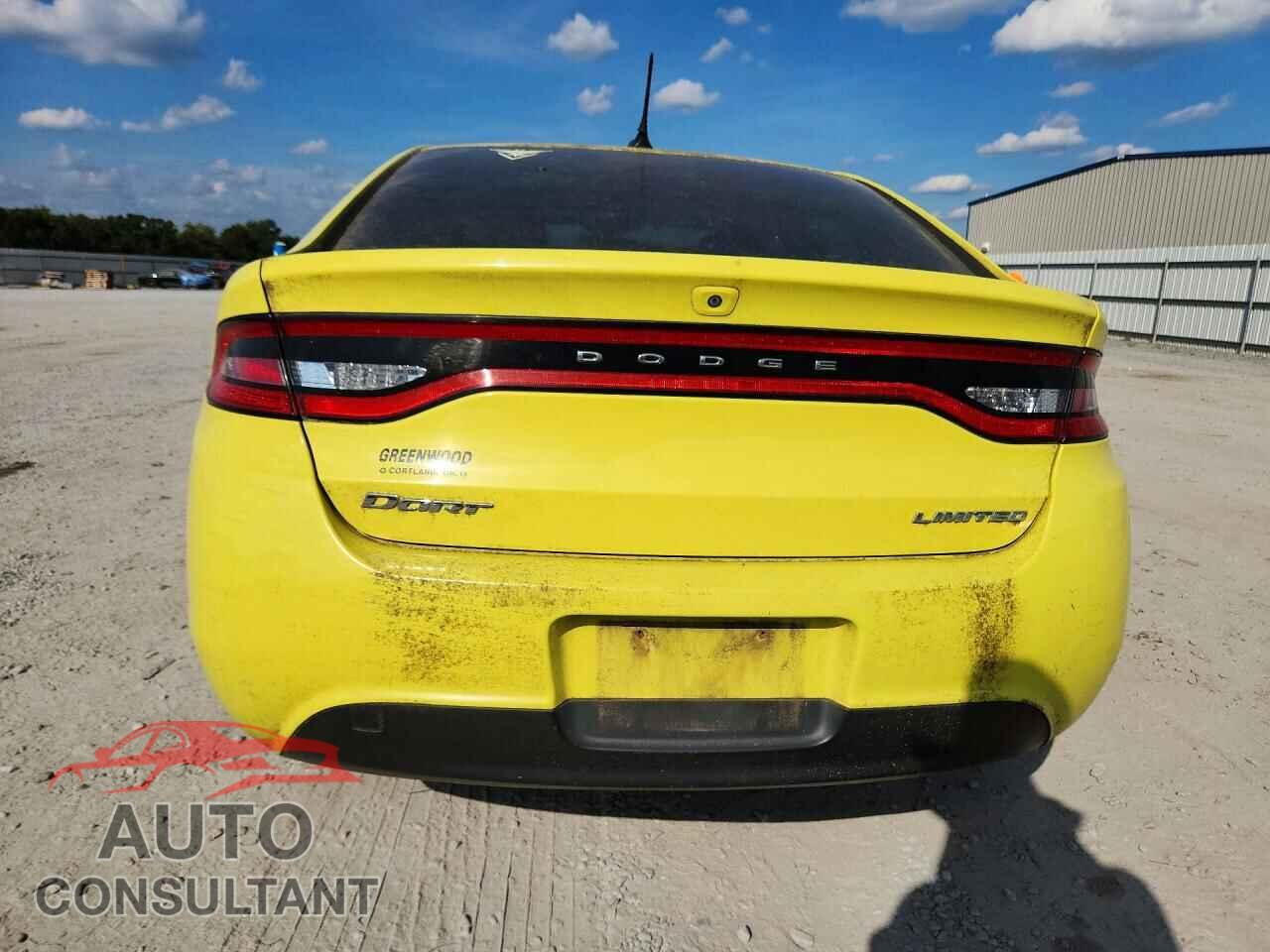 DODGE DART 2013 - 1C3CDFCA5DD300015