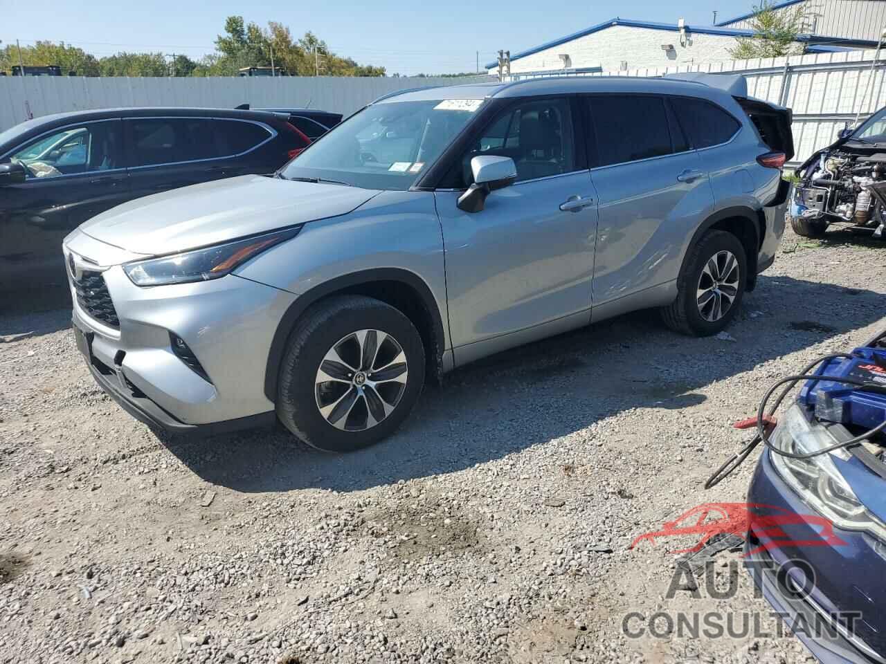 TOYOTA HIGHLANDER 2021 - 5TDGZRBH8MS156818