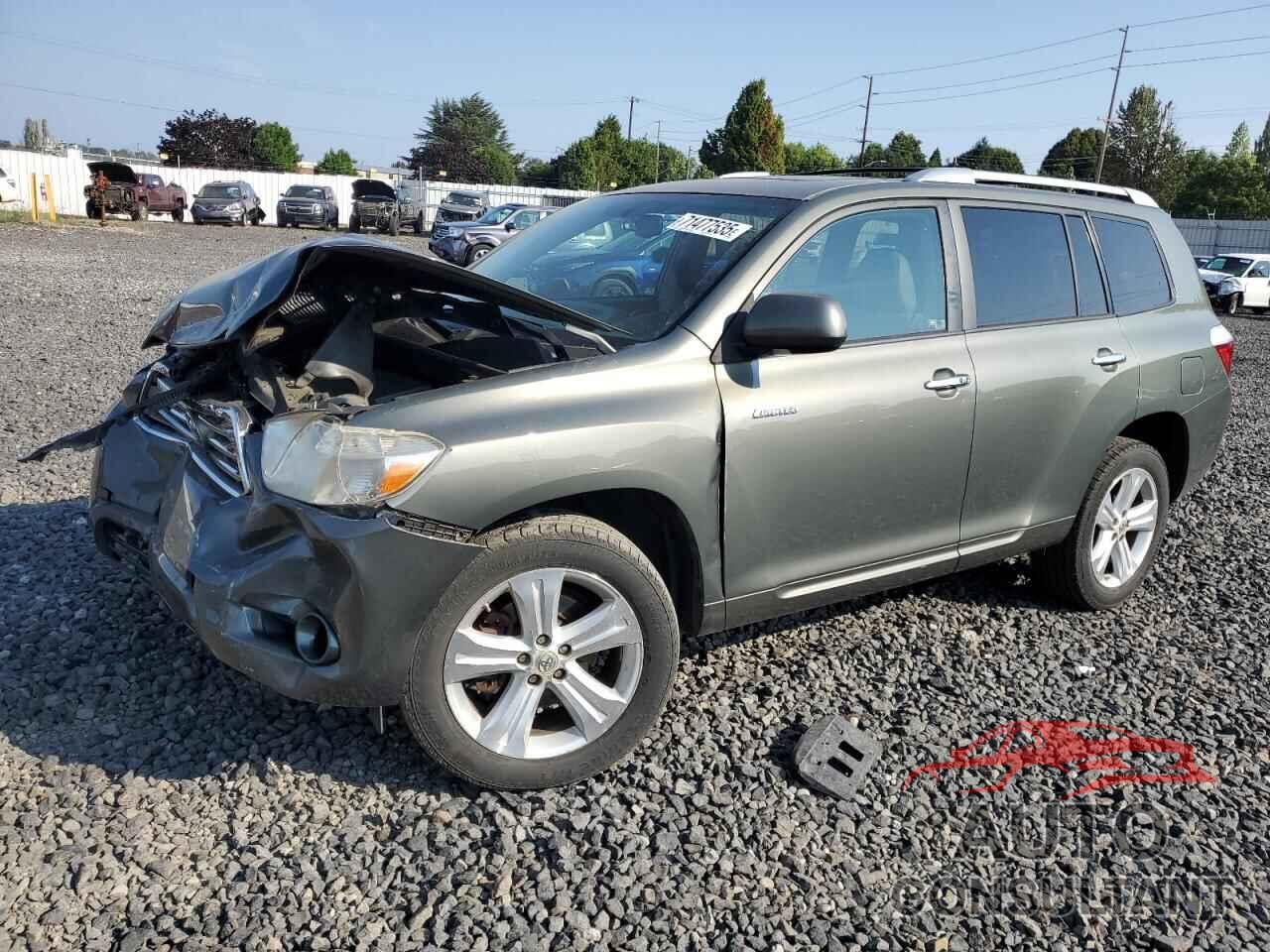 TOYOTA HIGHLANDER 2010 - 5TDDK3EH3AS005381