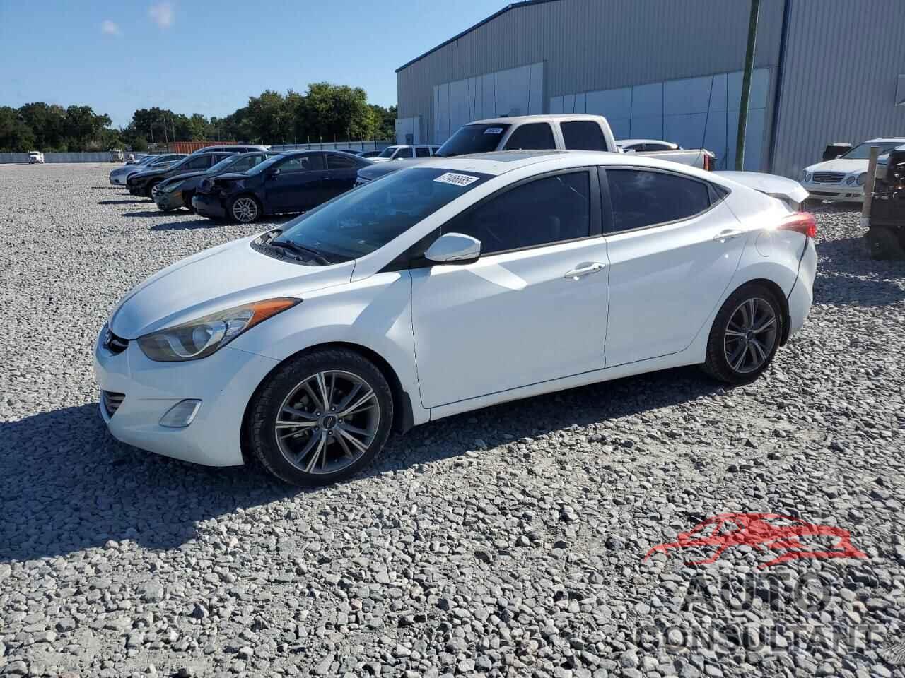 HYUNDAI ELANTRA 2013 - 5NPDH4AE3DH172799