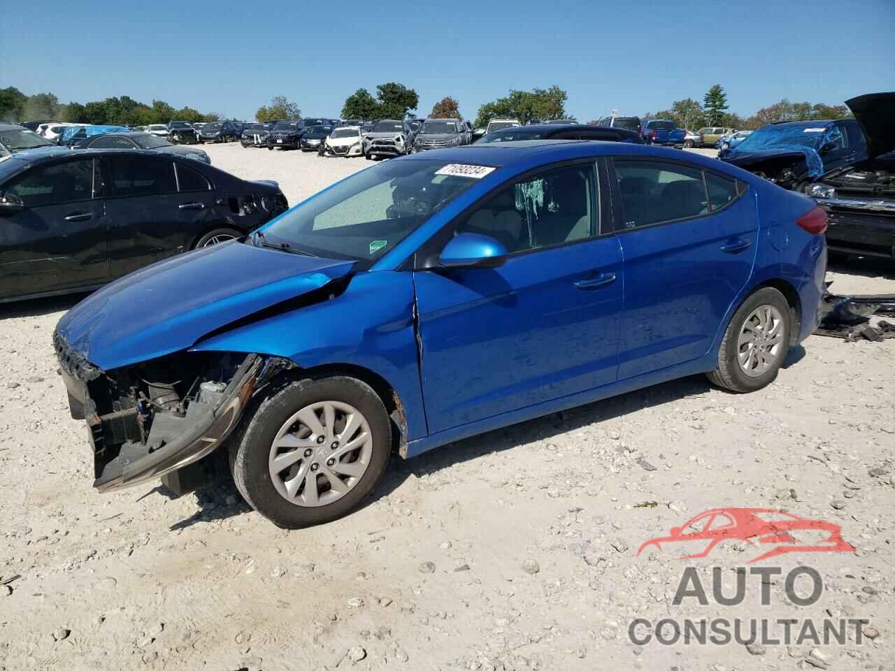HYUNDAI ELANTRA 2017 - KMHD74LF2HU070894