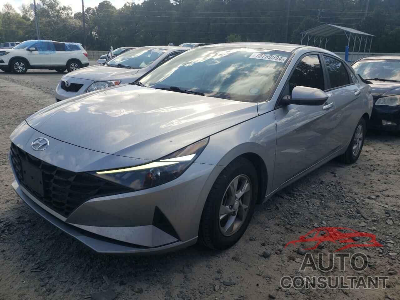 HYUNDAI ELANTRA 2021 - 5NPLL4AG9MH045759