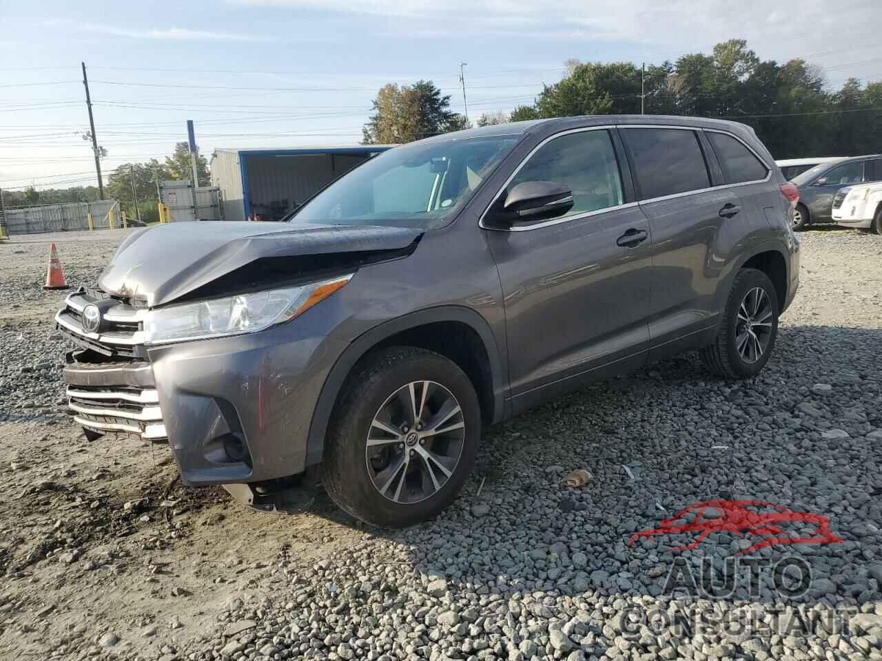 TOYOTA HIGHLANDER 2018 - 5TDZZRFH8JS278433