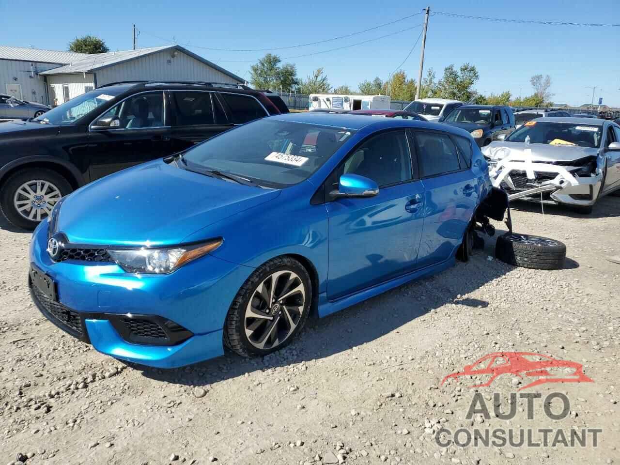 TOYOTA COROLLA 2017 - JTNKARJE0HJ544729