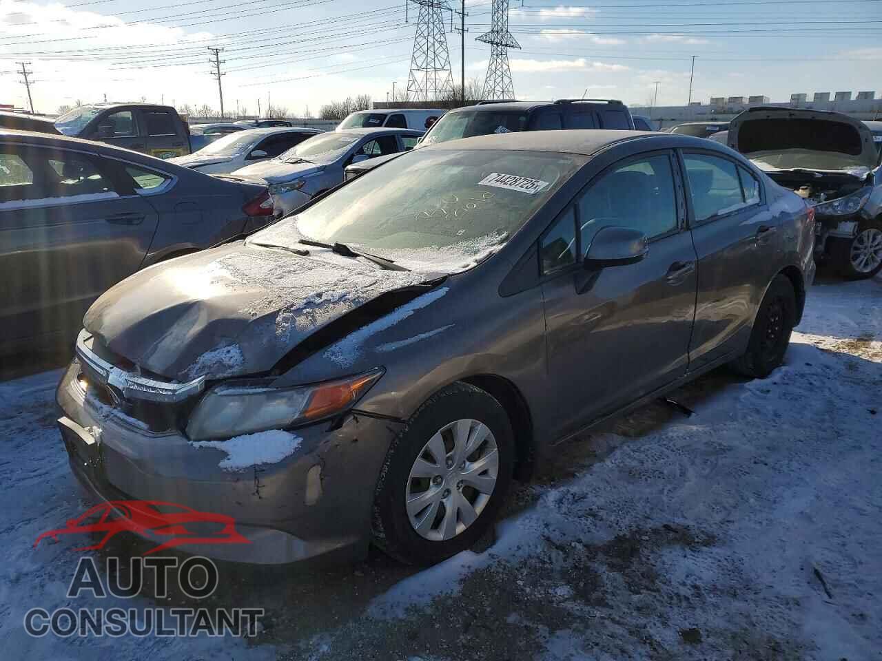 HONDA CIVIC 2012 - 2HGFB2F59CH516524