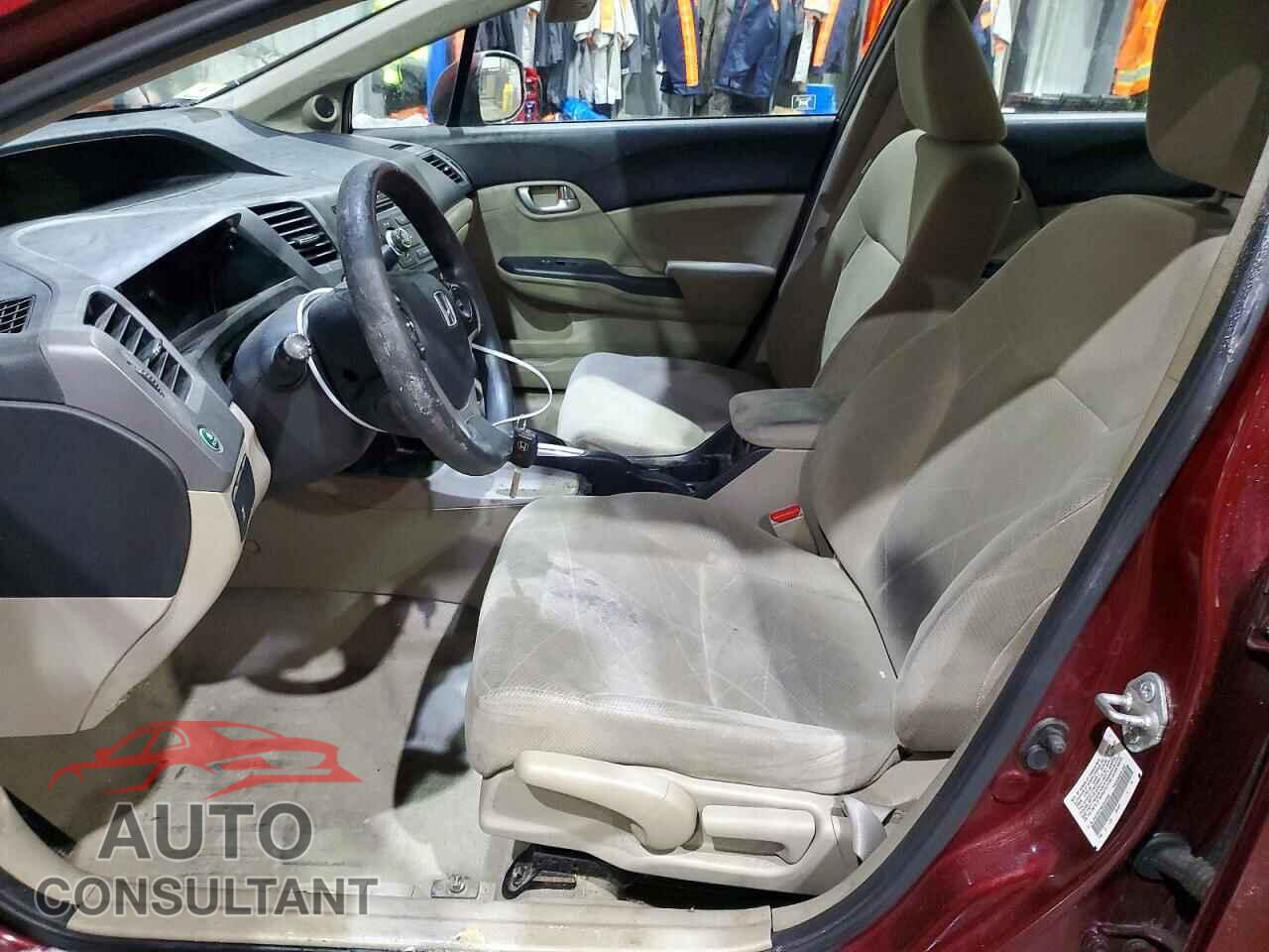 HONDA CIVIC 2012 - 2HGFB2F88CH539383