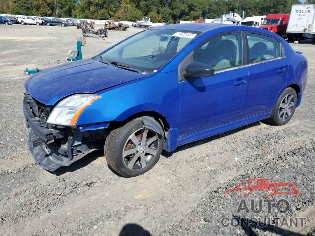NISSAN SENTRA 2012 - 3N1AB6AP1CL686461