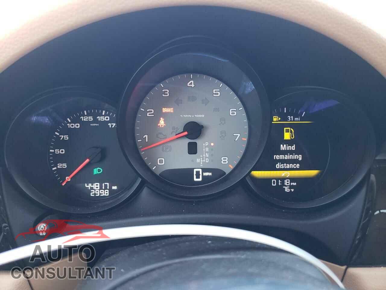 PORSCHE MACAN 2015 - WP1AB2A59FLB52465