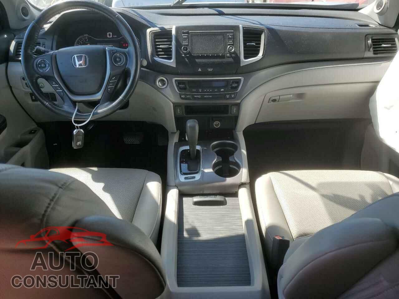 HONDA RIDGELINE 2017 - 5FPYK2F59HB002037