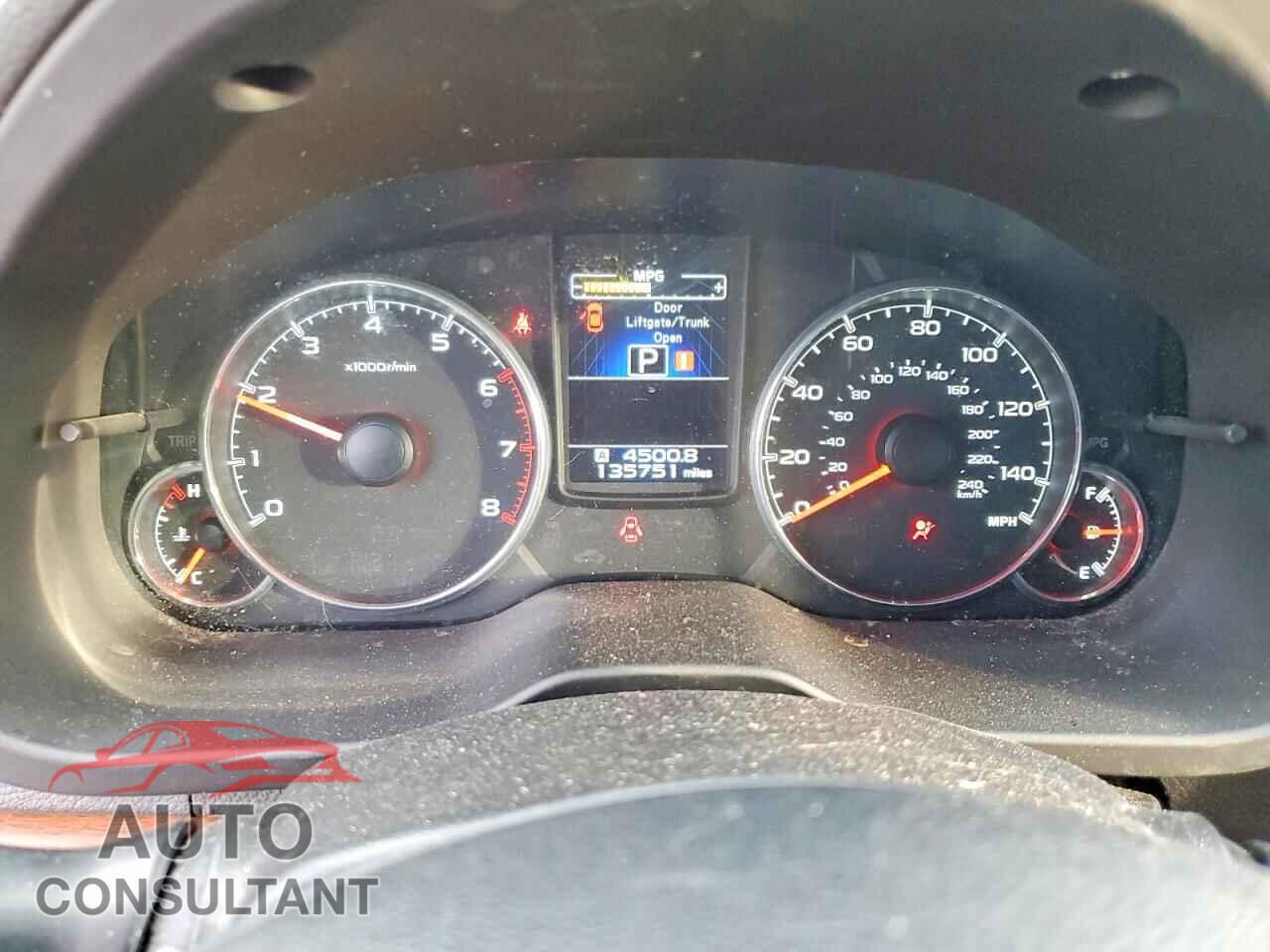 SUBARU OUTBACK 2014 - 4S4BRBLC3E3266968