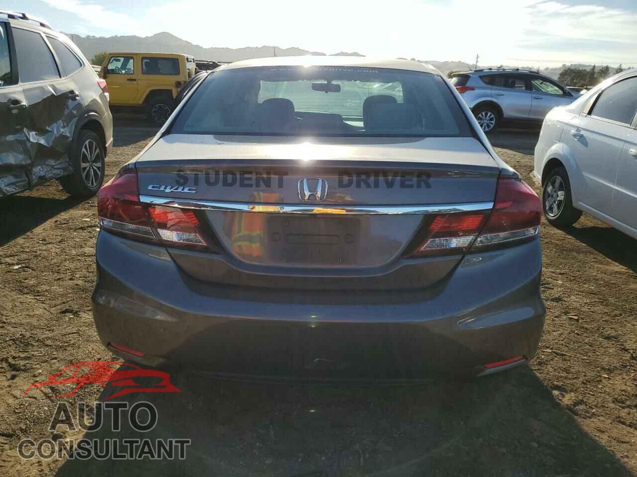HONDA CIVIC 2013 - 19XFB2F57DE234801