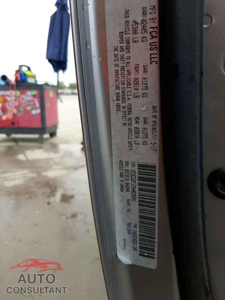 DODGE CHALLENGER 2017 - 2C3CDZFJ7HH628901