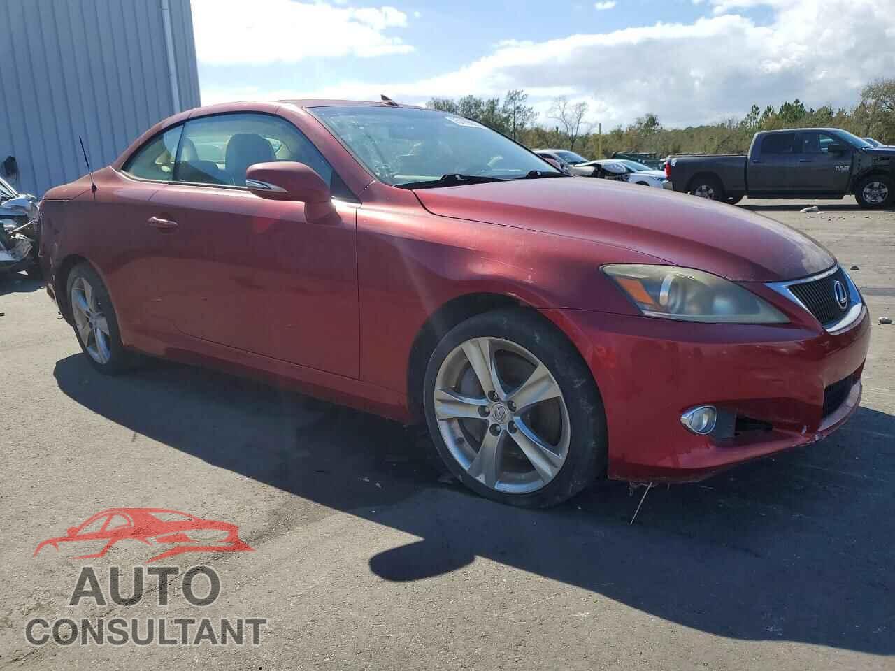 LEXUS IS 2012 - JTHFE2C2XC2508195