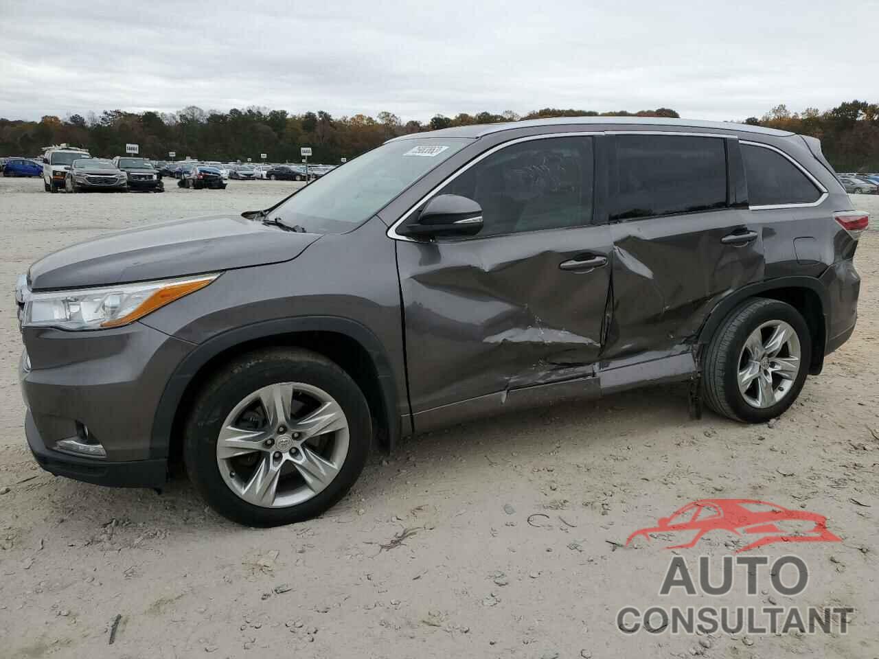TOYOTA HIGHLANDER 2015 - 5TDDKRFHXFS080474