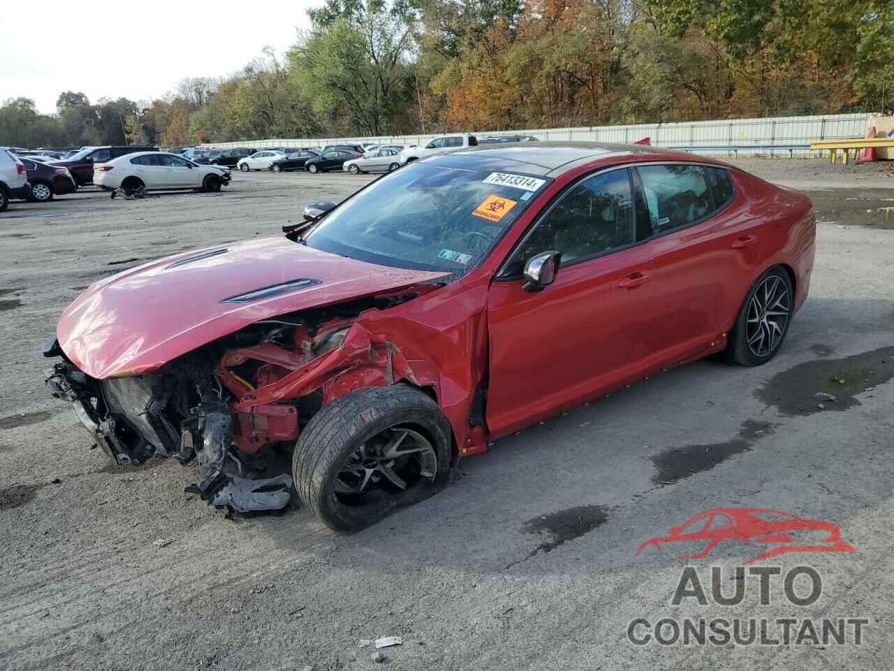 KIA STINGER 2022 - KNAE35LD7N6101319