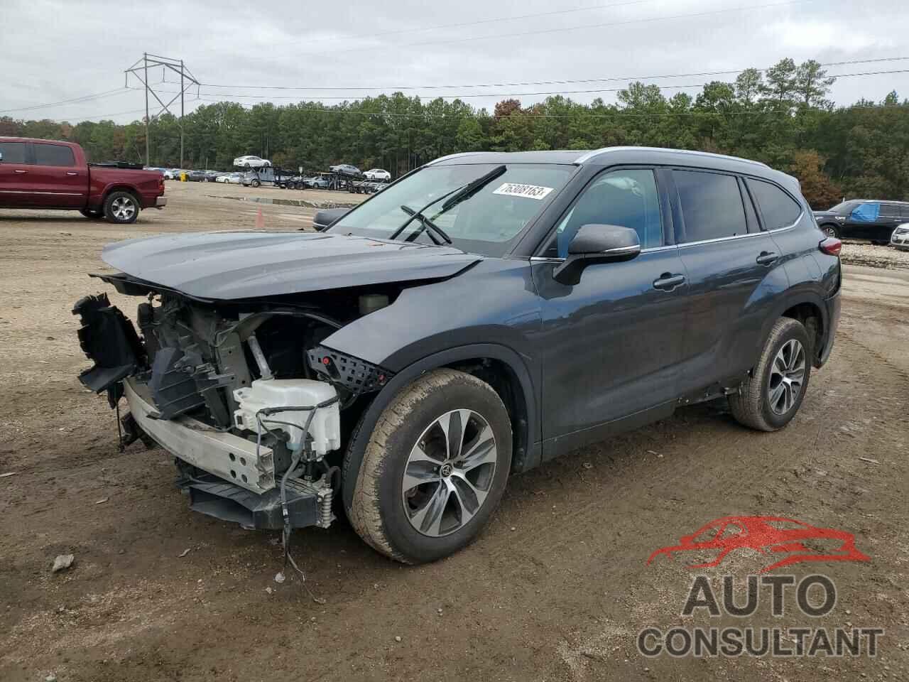 TOYOTA HIGHLANDER 2021 - 5TDGZRAH0MS516701