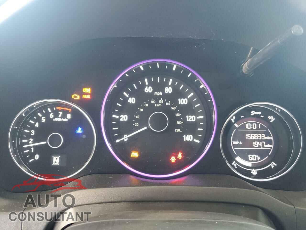 HONDA HR-V 2017 - 3CZRU5H75HM707561