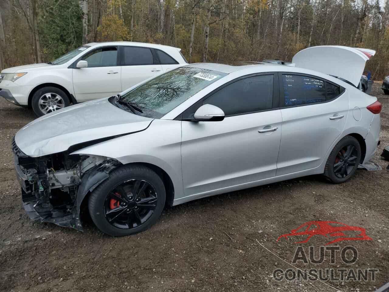 HYUNDAI ELANTRA 2018 - KMHD84LF8JU641176