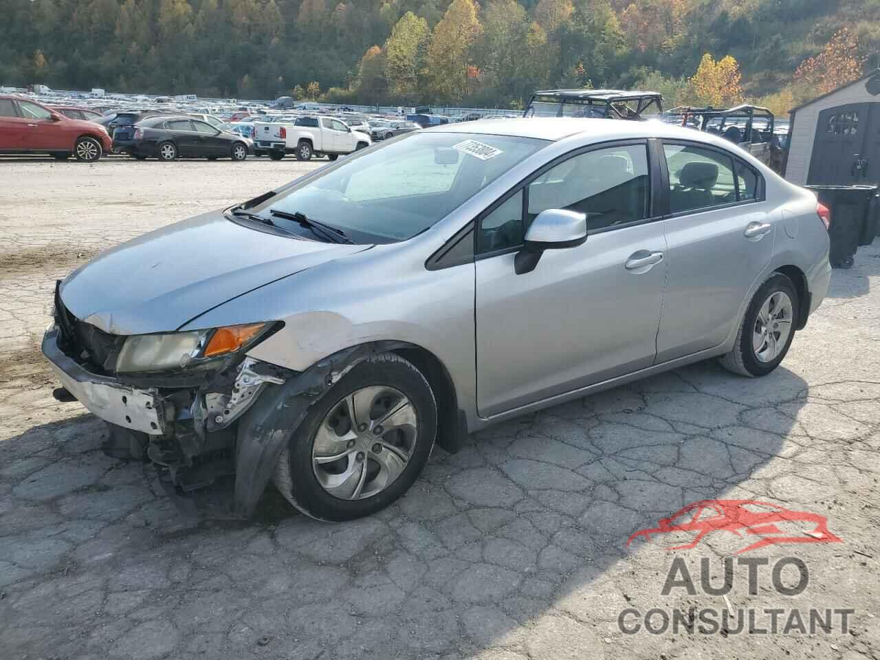 HONDA CIVIC 2013 - 2HGFB2F53DH568944