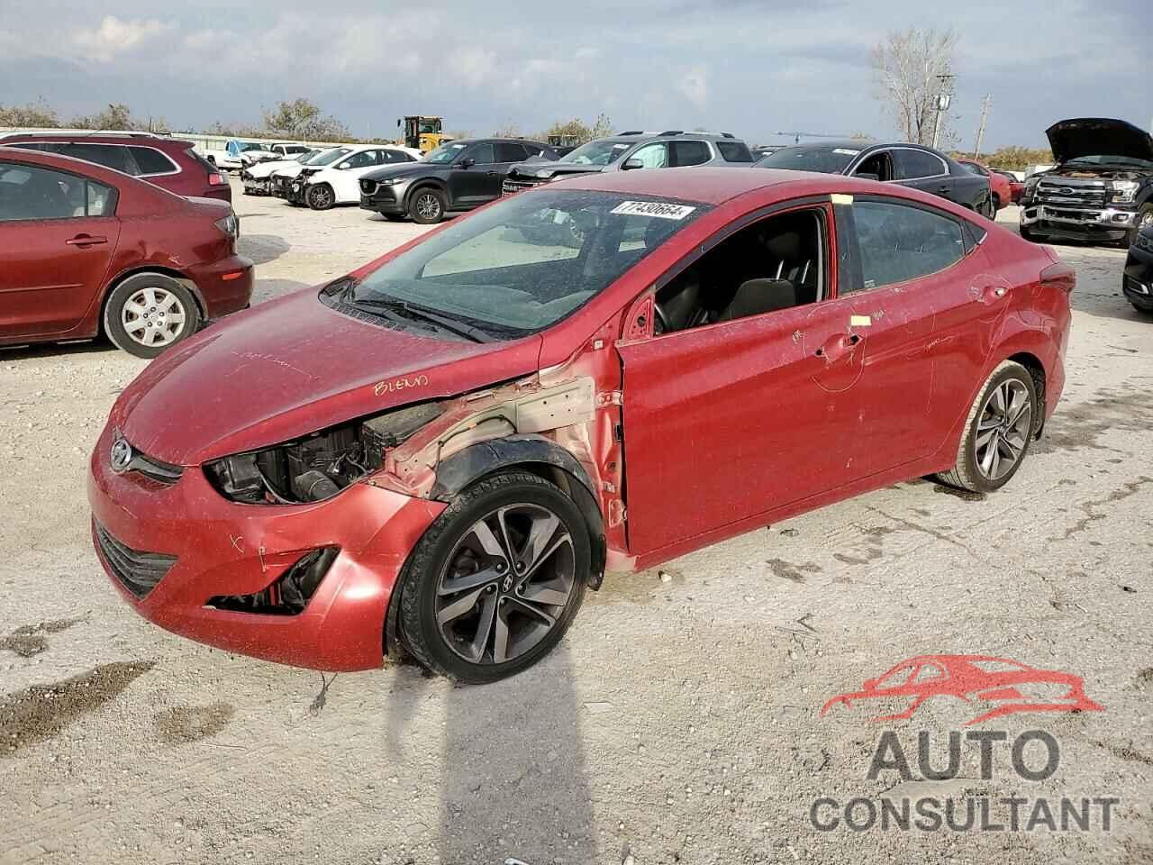 HYUNDAI ELANTRA 2015 - KMHDH4AE7FU326208