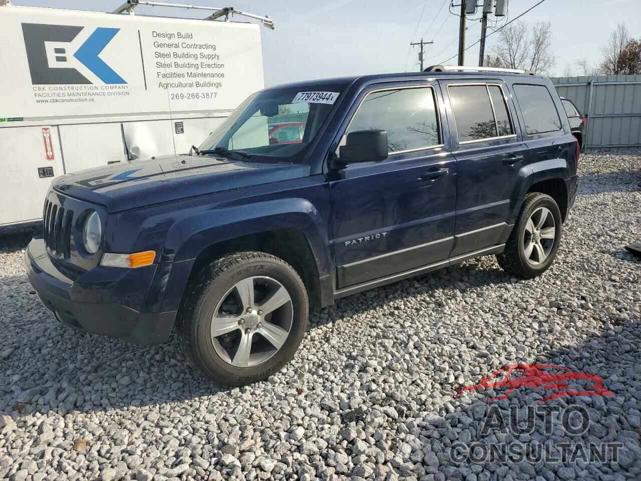 JEEP PATRIOT 2017 - 1C4NJRFB3HD122484